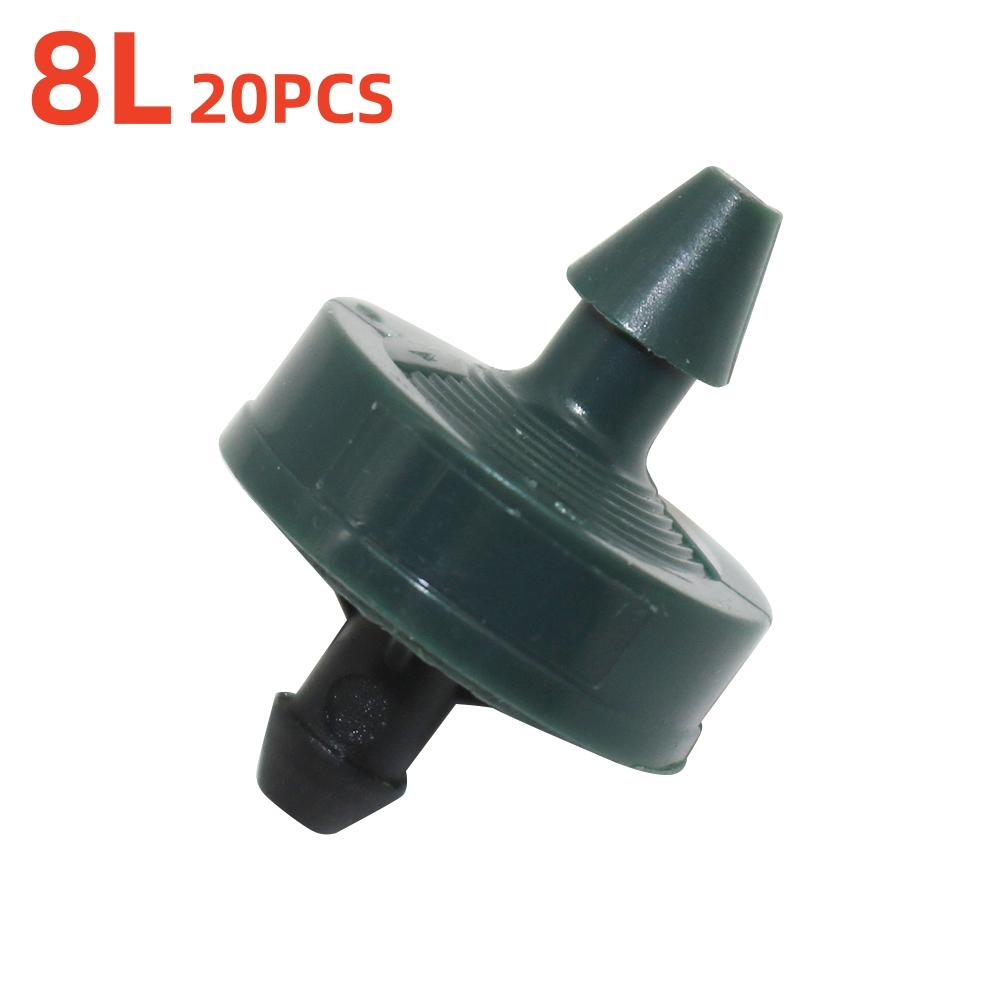 2L 4L 8L Pressure Compensated-Type Irrigation Dripper Steady Flow Garden Watering Emitter Lawn Orchard Greenhouse Drip Fitting
2L 4L 8L Pressure Compensated-Type Irrigation Dripper Steady Flow Garden Watering Emitter Lawn Orchard Greenhouse Drip Fitting