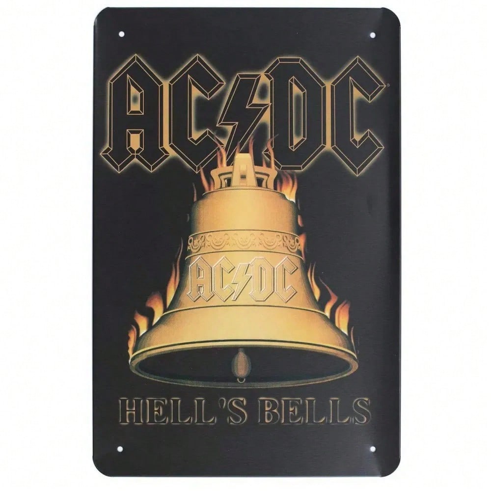 Винтажная металлическая жестяная табличка AC DC Hell s Bells Настенный декор Бар Кафе Гараж Мужская берлога Подарок 20x20 разноцветный
Винтажная металлическая жестяная табличка AC DC Hell s Bells Настенный декор Бар Кафе Гараж Мужская берлога Подарок 20x20 разноцветный