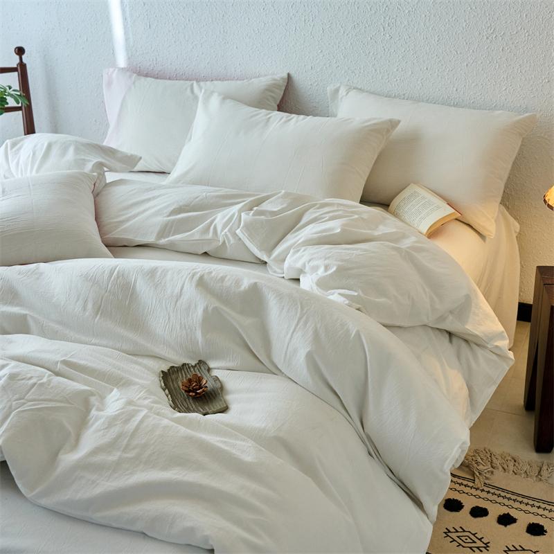 2025 New All-cotton Quilt Cover Class A Yarn-dyed Washed Cotton Single Bed Cover Solid Light Blue Breathable Bedding 220x240 48x74cm 2 pillowcase
2025 New All-cotton Quilt Cover Class A Yarn-dyed Washed Cotton Single Bed Cover Solid Light Blue Breathable Bedding 220x240 48x74cm 2 pillowcase