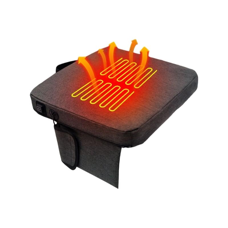 Portable Heated Seat Cushion Stadium Bleacher Heated Seat USB Battery Powered Heating Pad for Outdoor Camping Office Boat Park, Power Bank Not 1
Portable Heated Seat Cushion Stadium Bleacher Heated Seat USB Battery Powered Heating Pad for Outdoor Camping Office Boat Park, Power Bank Not 1