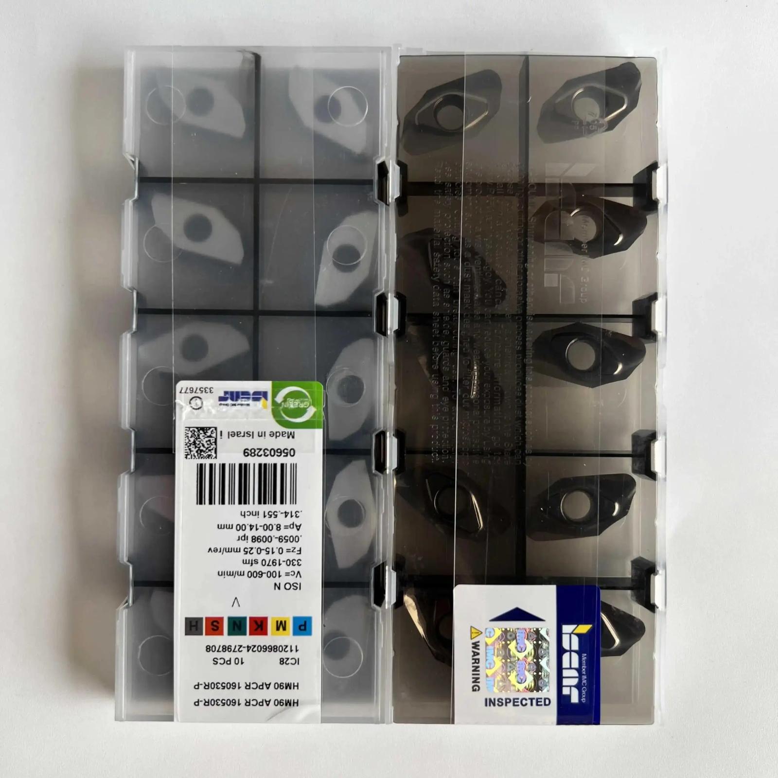 ISCAR / HM90APCR160530R-P IC28 /Industrial indexable carbide inserts 10 Pcs
ISCAR / HM90APCR160530R-P IC28 /Industrial indexable carbide inserts 10 Pcs