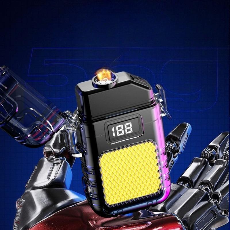 Перезаряжаемый портативный COB-фонарик с зажиганием, ветрозащищенный фонарик 3-в-1, электродуговой поджиг, прочный, компактный, для кемпинга и аварийных ситуаций digital display-3pcs
Перезаряжаемый портативный COB-фонарик с зажиганием, ветрозащищенный фонарик 3-в-1, электродуговой поджиг, прочный, компактный, для кемпинга и аварийных ситуаций digital display-3pcs