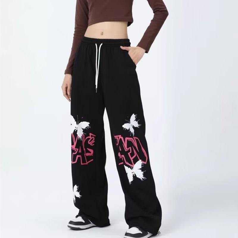 American Graffiti Butterfly Sweatpants: Korean Jazz Street Dance - Women s High-Design Spring/Summer Casual Wear L чёрный
American Graffiti Butterfly Sweatpants: Korean Jazz Street Dance - Women s High-Design Spring/Summer Casual Wear L чёрный