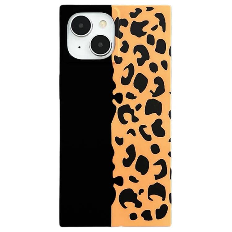 For iPhone 14 Case Leopard Print Square Shape Matte TPU Shockproof Phone Cover - Splicing Leopard Print
For iPhone 14 Case Leopard Print Square Shape Matte TPU Shockproof Phone Cover - Splicing Leopard Print