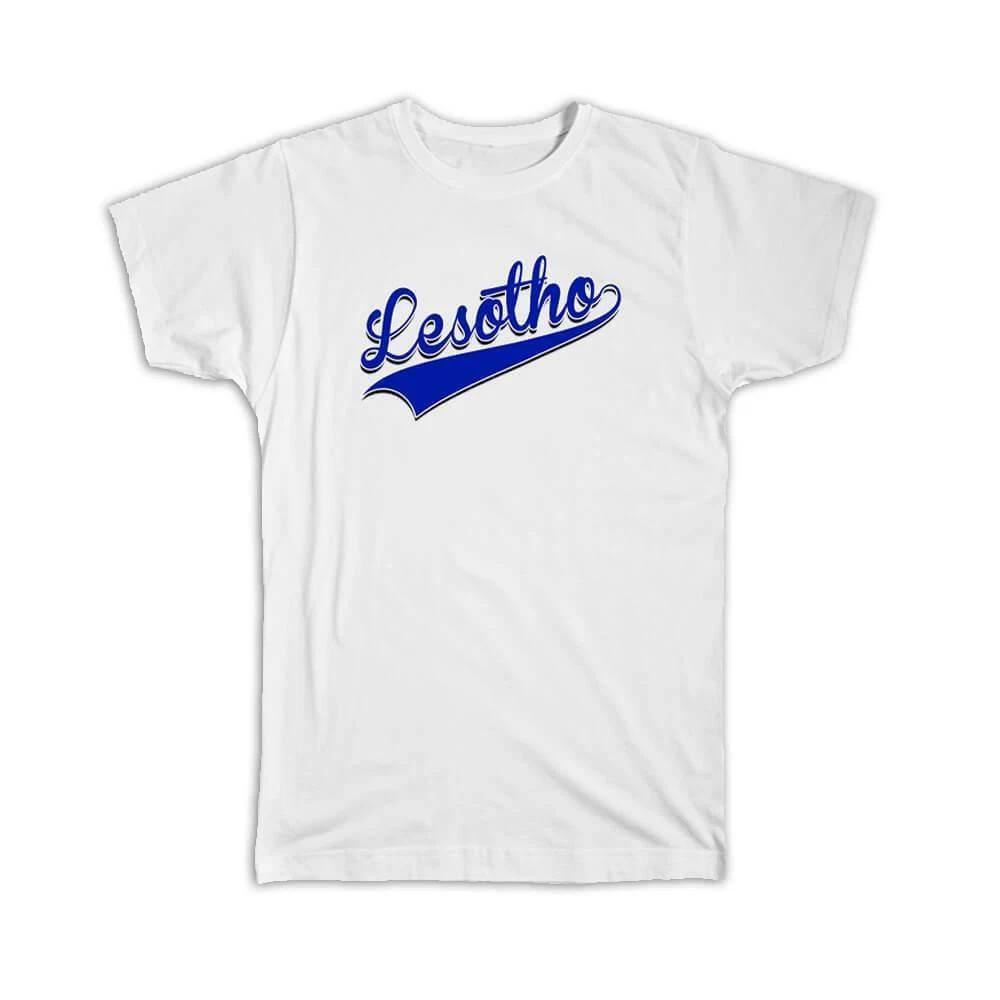 Gift T-Shirt : Lesotho Flag Varsity Script Baseball Beisbol Country Pride L
Gift T-Shirt : Lesotho Flag Varsity Script Baseball Beisbol Country Pride L