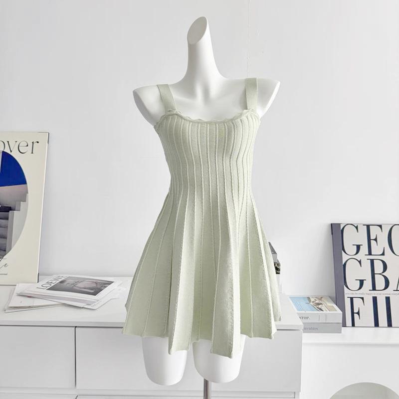 Korean Dongdaemun Square Neck Sleeveless Ruffle Knit Mini Dress One Size м ята зелений колір
Korean Dongdaemun Square Neck Sleeveless Ruffle Knit Mini Dress One Size м ята зелений колір