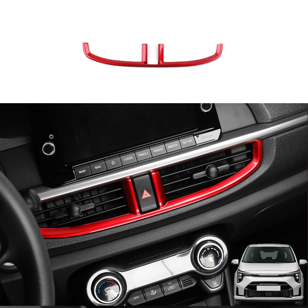 For Kia Morning Picanto Red Interior Central Console Gear Shift Headlight Button Window Button Cover Upper Air Vent Outlet Trim Middle Air Vent
For Kia Morning Picanto Red Interior Central Console Gear Shift Headlight Button Window Button Cover Upper Air Vent Outlet Trim Middle Air Vent