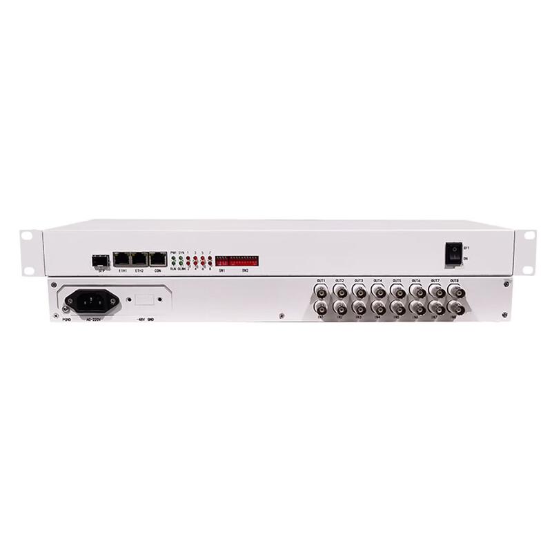 Kunyu IP-E80 8E1 Reverse Ethernet-to-E1 Converter
Kunyu IP-E80 8E1 Reverse Ethernet-to-E1 Converter