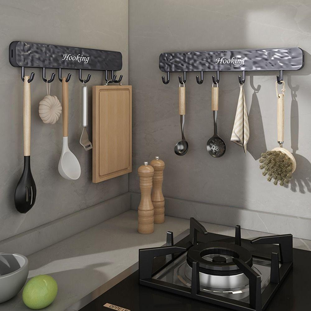 No Punching Cabinet Sliding Hook Wall Mounted Utensil Hanger Utensils Storage Row Hook Umbrellas
No Punching Cabinet Sliding Hook Wall Mounted Utensil Hanger Utensils Storage Row Hook Umbrellas