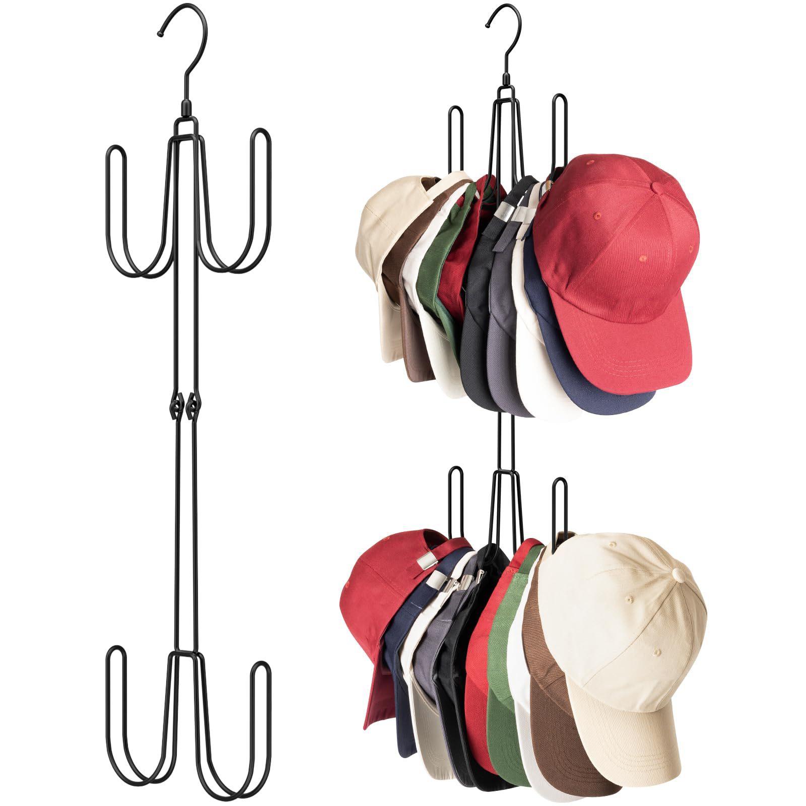 Foldable Hat Organizer Rack Space Saving Iron Art Hanging Hooks for Bags Belts Ties Type A
Foldable Hat Organizer Rack Space Saving Iron Art Hanging Hooks for Bags Belts Ties Type A