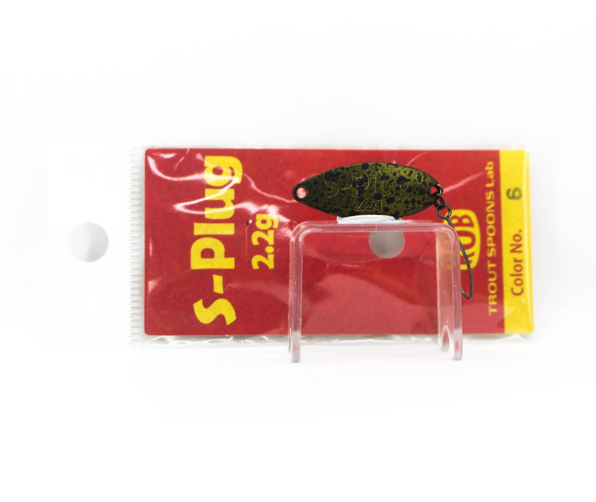 Rob Lure Spoon S Plug 2.2 grams Sinking Lure 6 (7450)
Rob Lure Spoon S Plug 2.2 grams Sinking Lure 6 (7450)