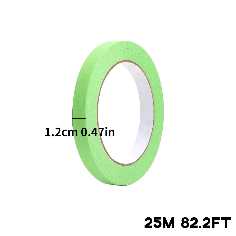 Green residue free masking tape - heat-resistant paint booth, wall painting masking tape for home indoor and outdoor use
Green residue free masking tape - heat-resistant paint booth, wall painting masking tape for home indoor and outdoor use