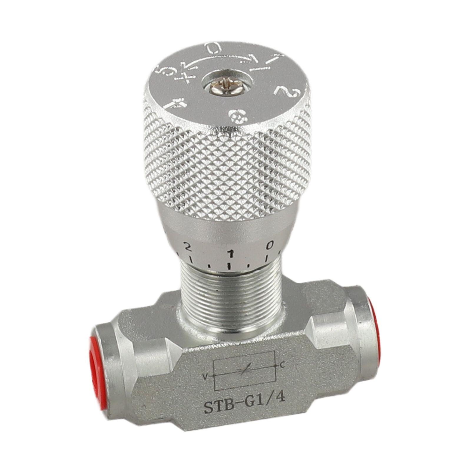 Calibrated Knob And Shaft Hydraulic Flow Control Valve Two-Way Valve STB G1/4
Calibrated Knob And Shaft Hydraulic Flow Control Valve Two-Way Valve STB G1/4