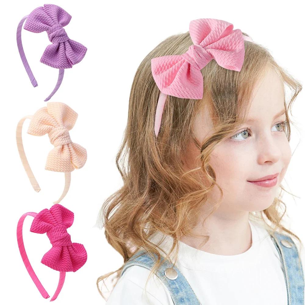 1Pcs 4 Solid Color Bows Headbands for Girls Kids Children Twill Fabric Hanmade Hair Hoops Hair Accessories
1Pcs 4 Solid Color Bows Headbands for Girls Kids Children Twill Fabric Hanmade Hair Hoops Hair Accessories