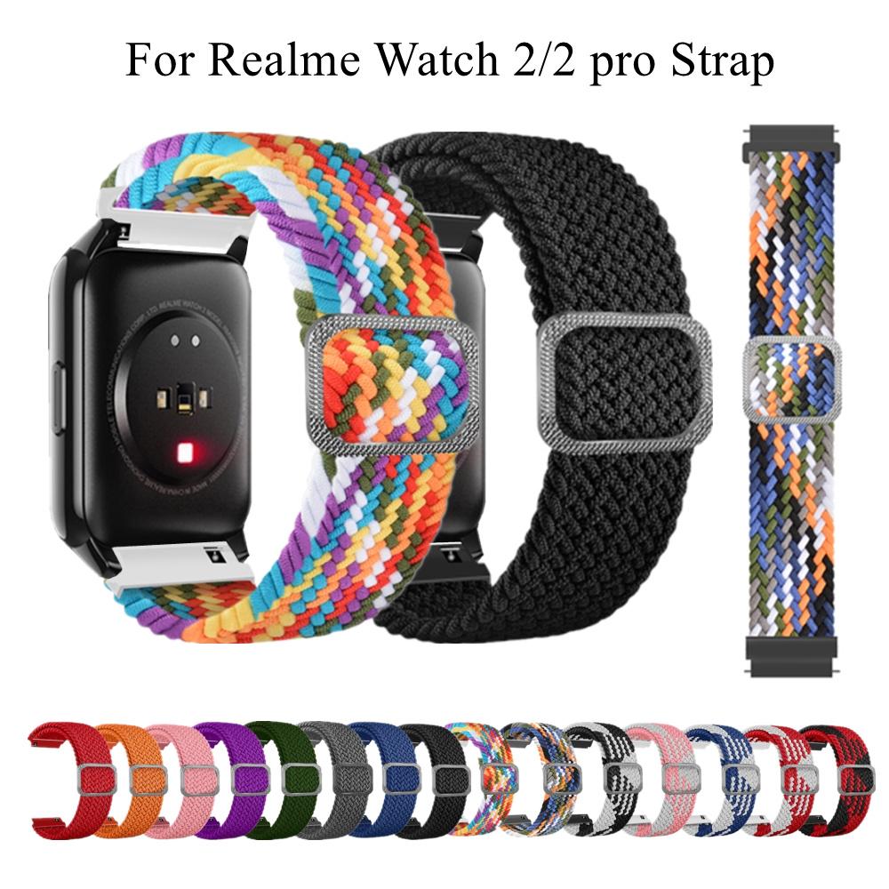 Браслет для Realme Watch 2, эластичный регулируемый нейлоновый плетеный браслет для Realme Watch 2 Pro, сменный ремешок
Браслет для Realme Watch 2, эластичный регулируемый нейлоновый плетеный браслет для Realme Watch 2 Pro, сменный ремешок