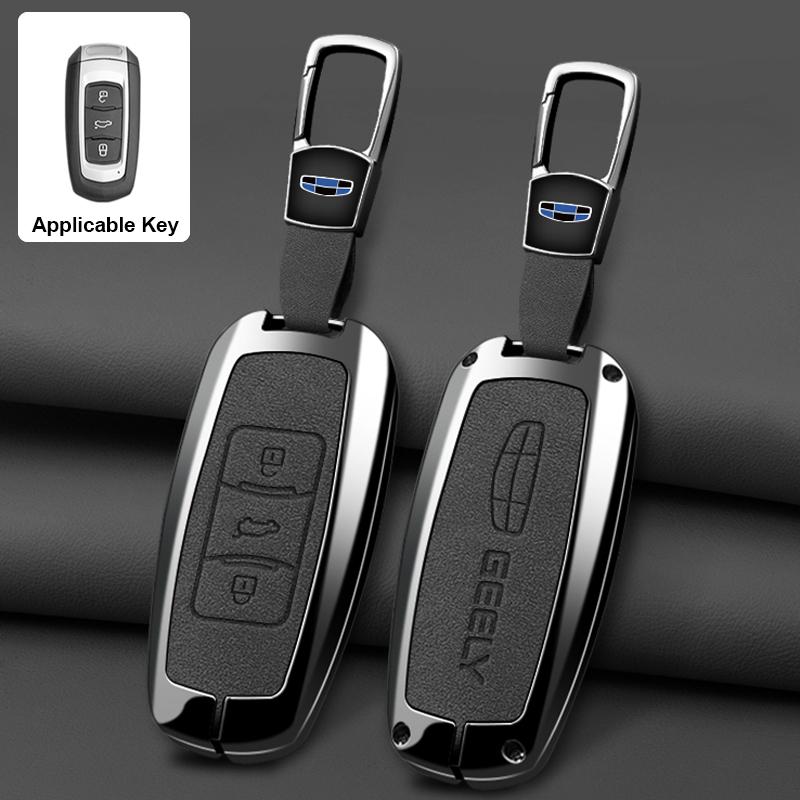 Zinc Alloy Car Key Case Cover Shell for Geely Emgrand X7 GS GX3 GT GC9 EC7 GC715 EC718 Englon SC3 Atlas Pro Keyless Accessories
Zinc Alloy Car Key Case Cover Shell for Geely Emgrand X7 GS GX3 GT GC9 EC7 GC715 EC718 Englon SC3 Atlas Pro Keyless Accessories