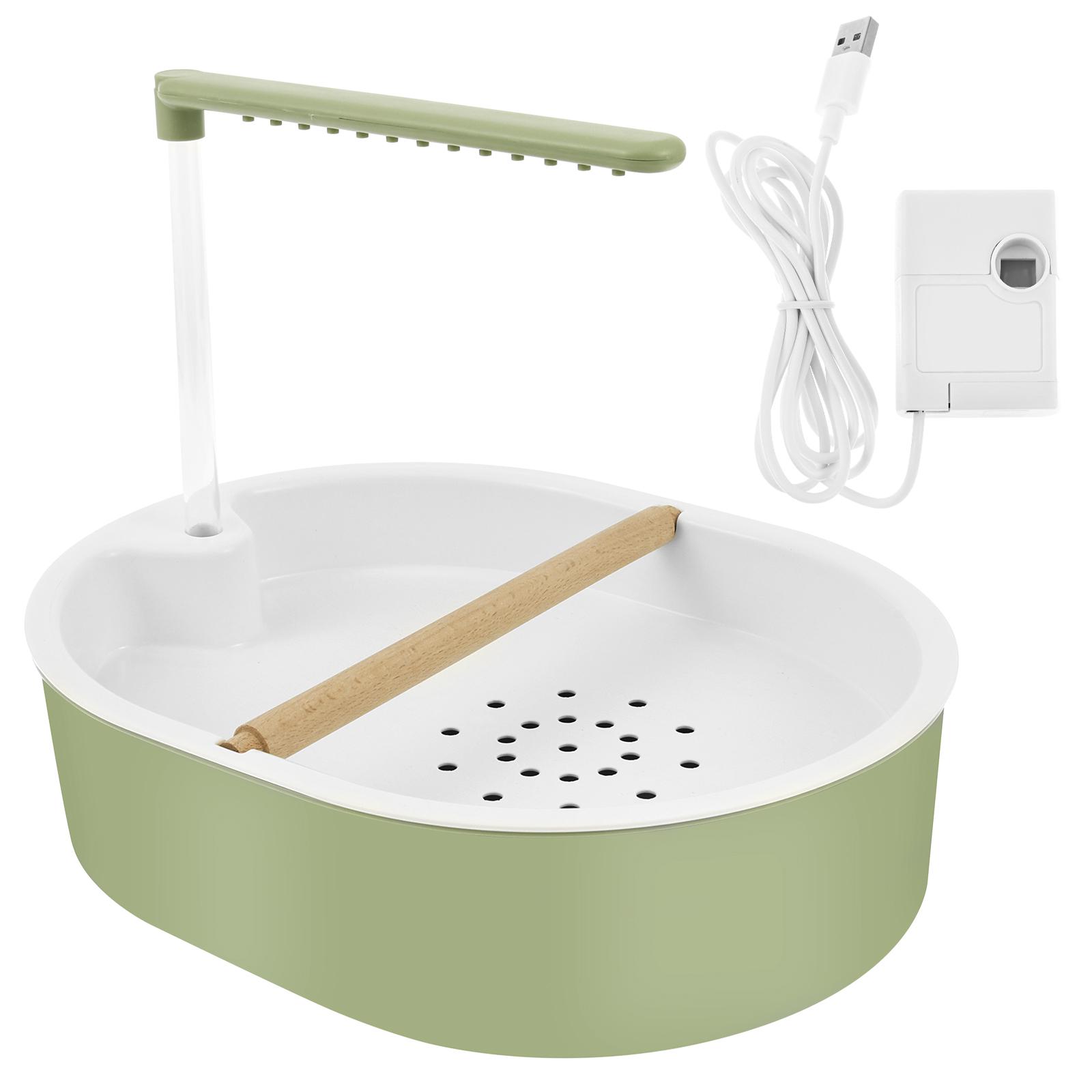 Automatic Parrot Bird Bath Tub Shower Fountain USB Electric Circulating Faucet Pet Large Bird Bathtub Cleaning Supplies зелёный
Automatic Parrot Bird Bath Tub Shower Fountain USB Electric Circulating Faucet Pet Large Bird Bathtub Cleaning Supplies зелёный