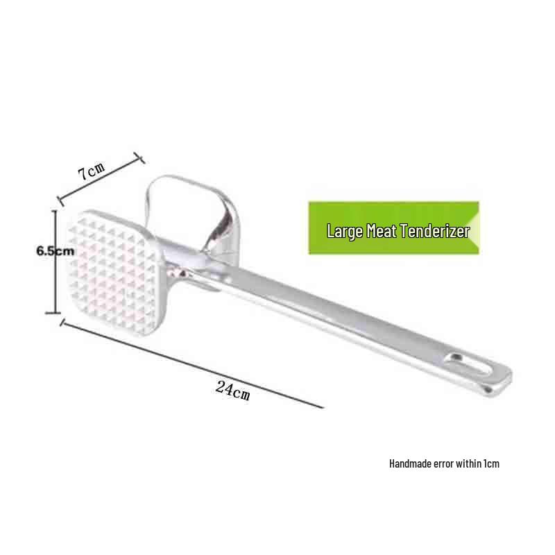 Молоток для отбивания мяса из цинкового сплава с иглой для стейка, курицы и свиных отбивных
Молоток для отбивания мяса из цинкового сплава с иглой для стейка, курицы и свиных отбивных