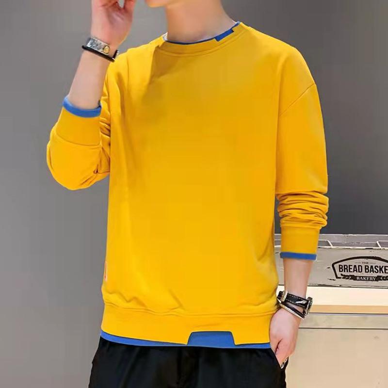 Новый стиль свитера мужской весна и осень мужская футболка с длинными рукавами пуловер с круглым вырезом повседневная нижняя рубашка молодежный тренд мужской топ XXXL
Новый стиль свитера мужской весна и осень мужская футболка с длинными рукавами пуловер с круглым вырезом повседневная нижняя рубашка молодежный тренд мужской топ XXXL