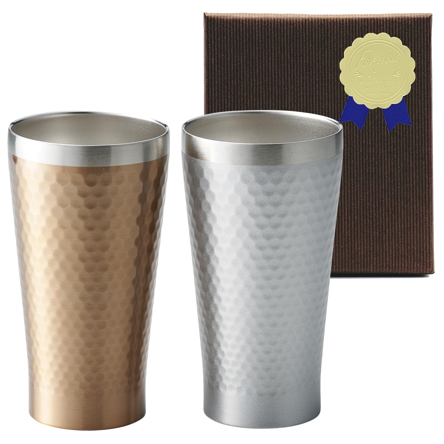 Dolce duo Pair of Tumblers Thermos Vacuum (Gift Wrapped) - Tumbler, 350ml, Insulated, DAM-212
Dolce duo Pair of Tumblers Thermos Vacuum (Gift Wrapped) - Tumbler, 350ml, Insulated, DAM-212