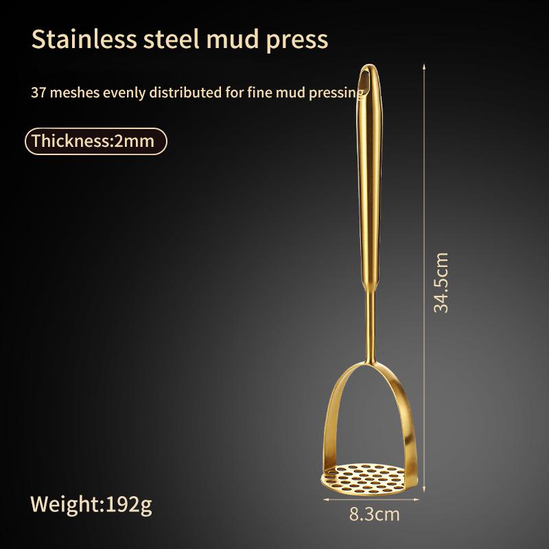 Stainless Steel Potato Ricer Press – Smooth Mashed Potato Tool, Novel Potato Masher for Fluffy Mashed Potatoes, темного кольору хакі
Stainless Steel Potato Ricer Press – Smooth Mashed Potato Tool, Novel Potato Masher for Fluffy Mashed Potatoes, темного кольору хакі