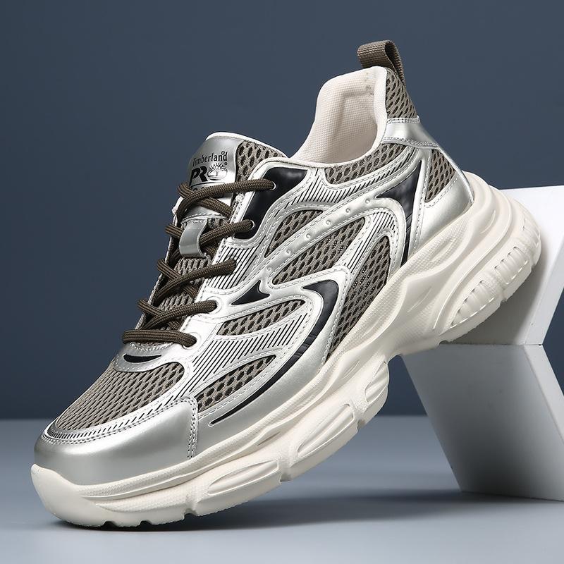 Daddy shoes men s summer 2025 new breathable mesh casual shoes platform non-slip wear-resistant sports trendy shoes men 38
Daddy shoes men s summer 2025 new breathable mesh casual shoes platform non-slip wear-resistant sports trendy shoes men 38