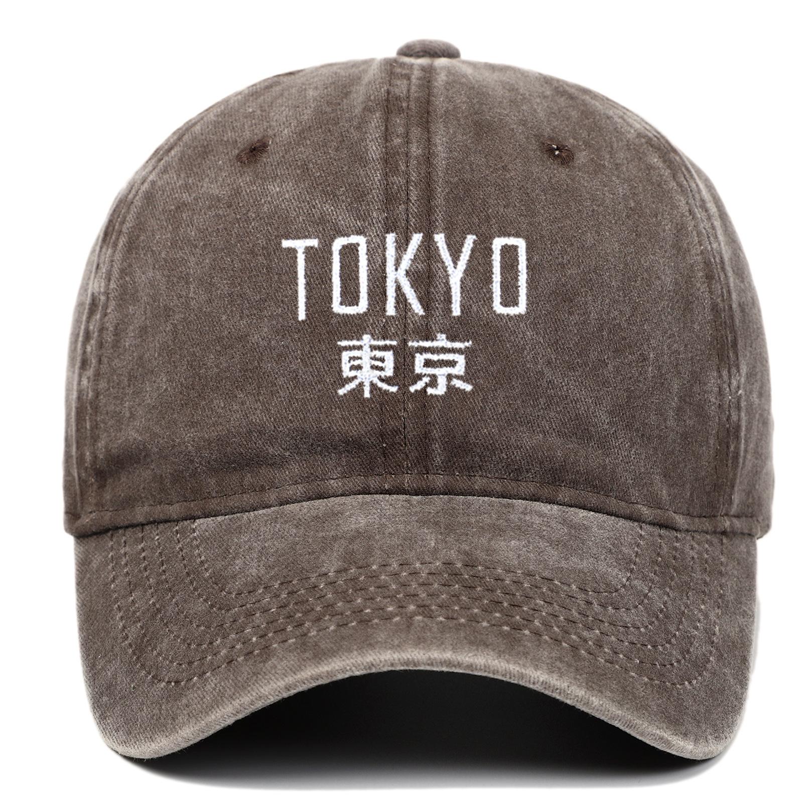 New Washed Simple Tokyo Letter Spring Summer Outdoor Sun Protection Couple Baseball Cap Adjustable
New Washed Simple Tokyo Letter Spring Summer Outdoor Sun Protection Couple Baseball Cap Adjustable