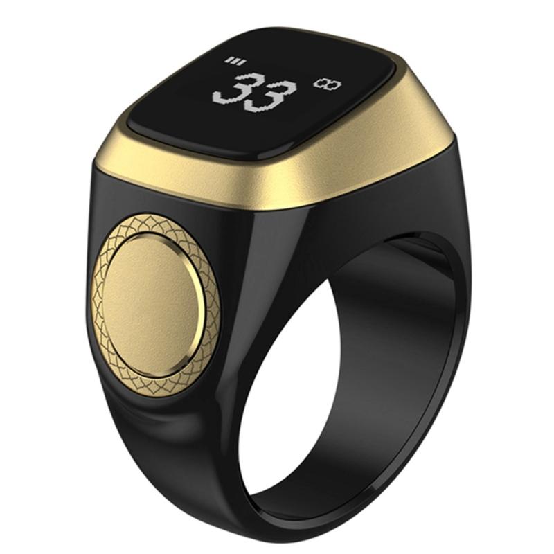 LCD Display Electronic Digital Counters Prayer for Smart Tally Counter Ring for Time Reminder Muslim Gifts Decompression чорний
LCD Display Electronic Digital Counters Prayer for Smart Tally Counter Ring for Time Reminder Muslim Gifts Decompression чорний