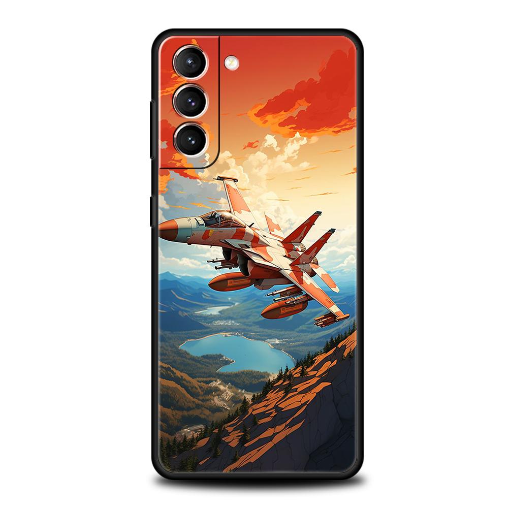Sky Jet Fighter Phone Case for Samsung Galaxy S24 S23 S22 S20 S21 FE Ultra S10 S10E S9 S8 Plus 5G Silicone Cover Fundas Capa Bag Samsung S23
Sky Jet Fighter Phone Case for Samsung Galaxy S24 S23 S22 S20 S21 FE Ultra S10 S10E S9 S8 Plus 5G Silicone Cover Fundas Capa Bag Samsung S23