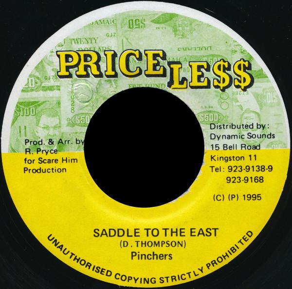 7inch Record PINCHERS - Saddle To The East NONE Price Less 1995 Jamaica Reggae, Ska & Dub Used
7inch Record PINCHERS - Saddle To The East NONE Price Less 1995 Jamaica Reggae, Ska & Dub Used