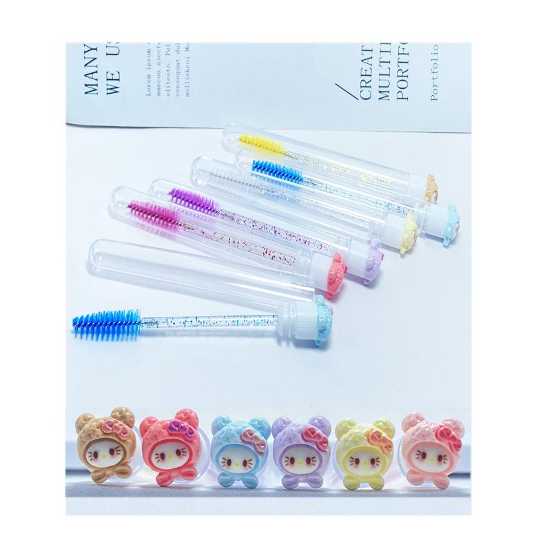 Cartoon Eyelash Brush Set: 5 Colored Disposable Tubes, Transparent, Beauty Salon Eyelash Comb, Makeup Tool.
Cartoon Eyelash Brush Set: 5 Colored Disposable Tubes, Transparent, Beauty Salon Eyelash Comb, Makeup Tool.