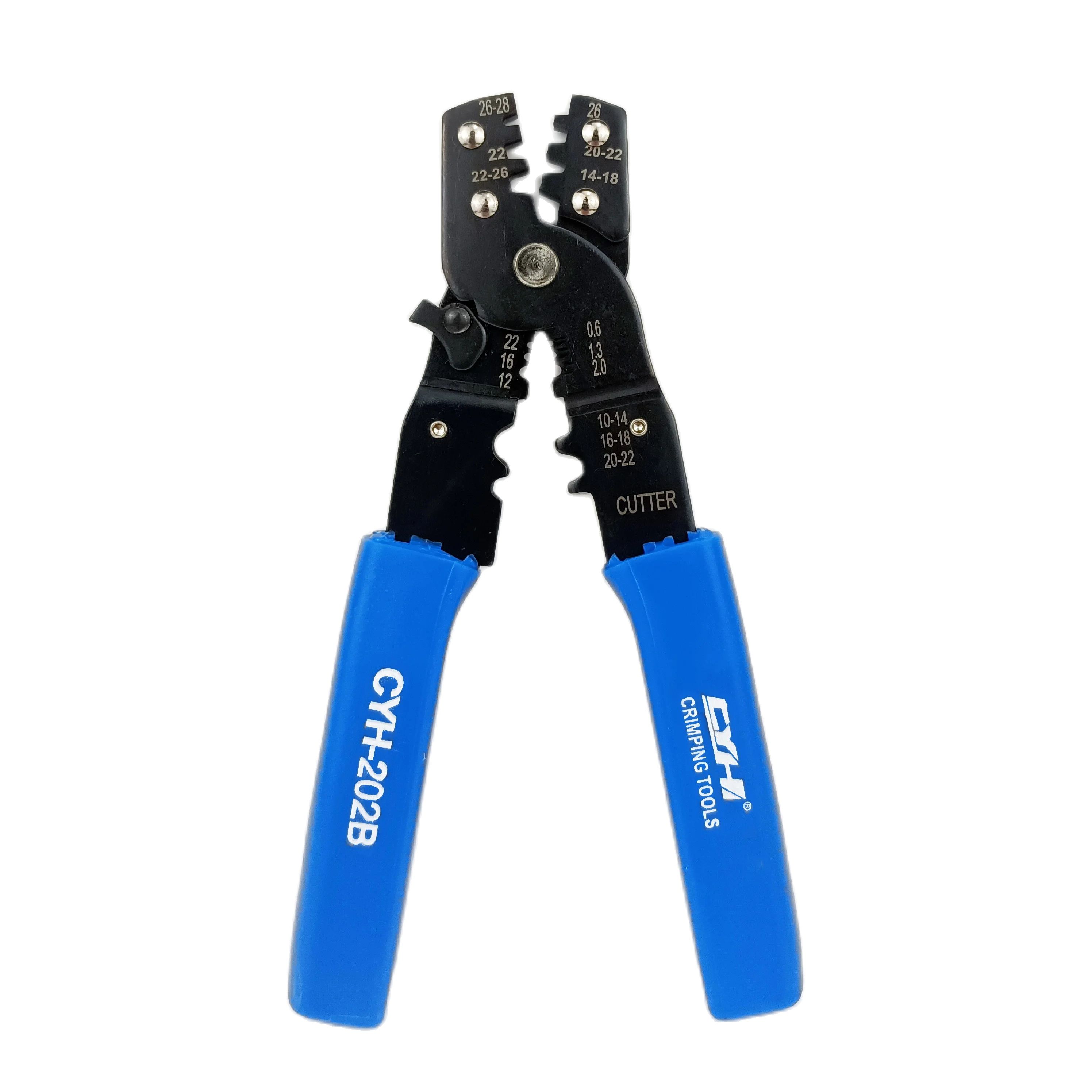 CYH-202B multifunctional crimping pliers, wire stripping pliers, insulation terminal bare wire cutting pliers
CYH-202B multifunctional crimping pliers, wire stripping pliers, insulation terminal bare wire cutting pliers