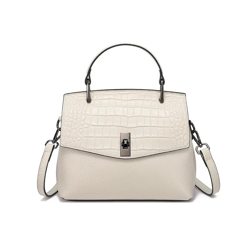 Women Natural Cow Genuine Leather Handbag Ladies Cowhide Vintage Luxury Tote Bag Female Crossbody Fashi Shoulder Satchel Bags 26x12x20cm белый
Women Natural Cow Genuine Leather Handbag Ladies Cowhide Vintage Luxury Tote Bag Female Crossbody Fashi Shoulder Satchel Bags 26x12x20cm белый