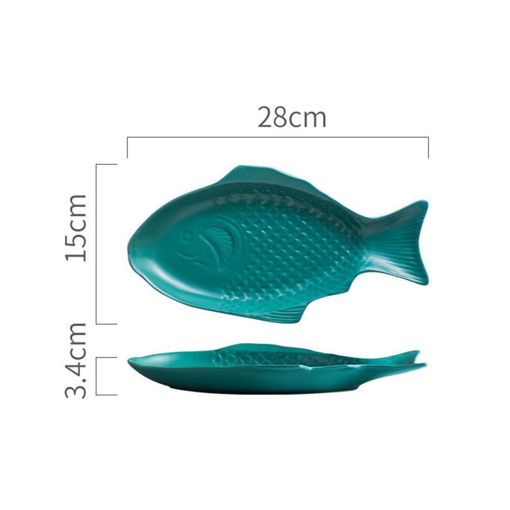 Unique Ceramic Fish Plate 11Inch White Multi-Function Creative Kitchenware for Special Occasions Parties Weddings зелений
Unique Ceramic Fish Plate 11Inch White Multi-Function Creative Kitchenware for Special Occasions Parties Weddings зелений