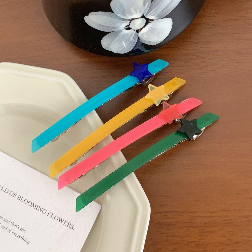 Hair Side Clip Star Hair Clip Bear Cartoon Barrettes Elegant Thin Spring Clip Daily pink-bear
Hair Side Clip Star Hair Clip Bear Cartoon Barrettes Elegant Thin Spring Clip Daily pink-bear