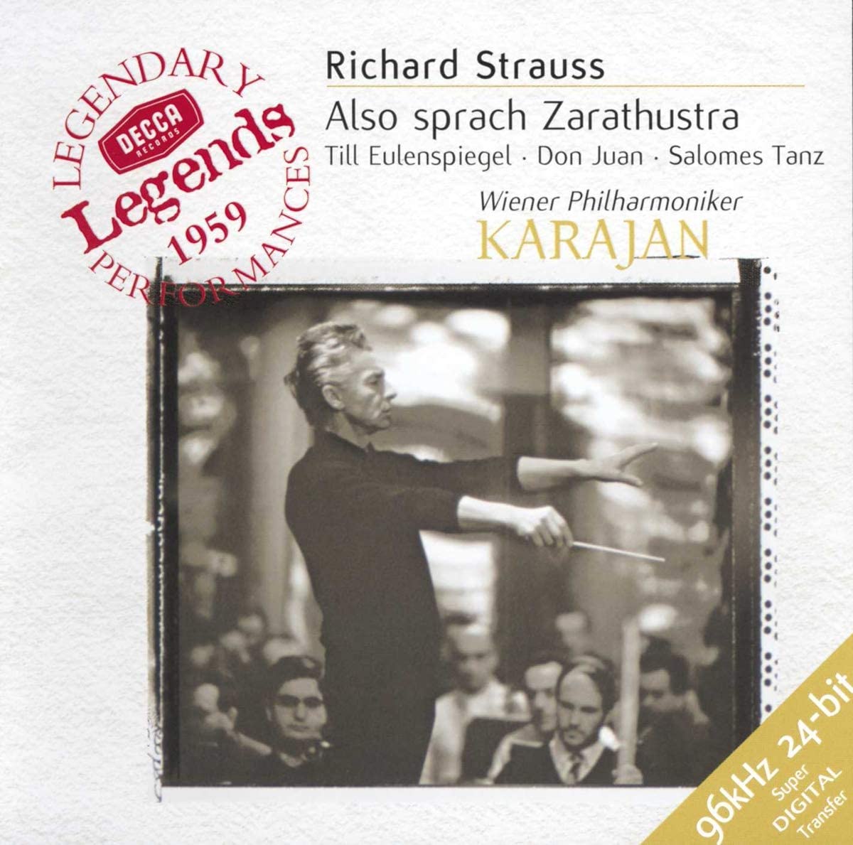 CD R. STRAUSS - Strauss: Also sprach Zarathustra, e 2894663882 Decca 2000 Germany Classical Used
CD R. STRAUSS - Strauss: Also sprach Zarathustra, e 2894663882 Decca 2000 Germany Classical Used