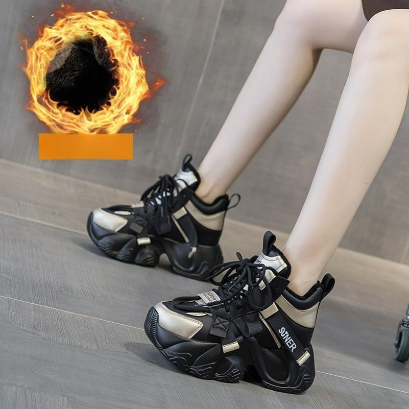 Autumn Shoes Thick-soled Inner 8cm Casual All-match Fashion Style Lace-up Women EU33/CN34
Autumn Shoes Thick-soled Inner 8cm Casual All-match Fashion Style Lace-up Women EU33/CN34