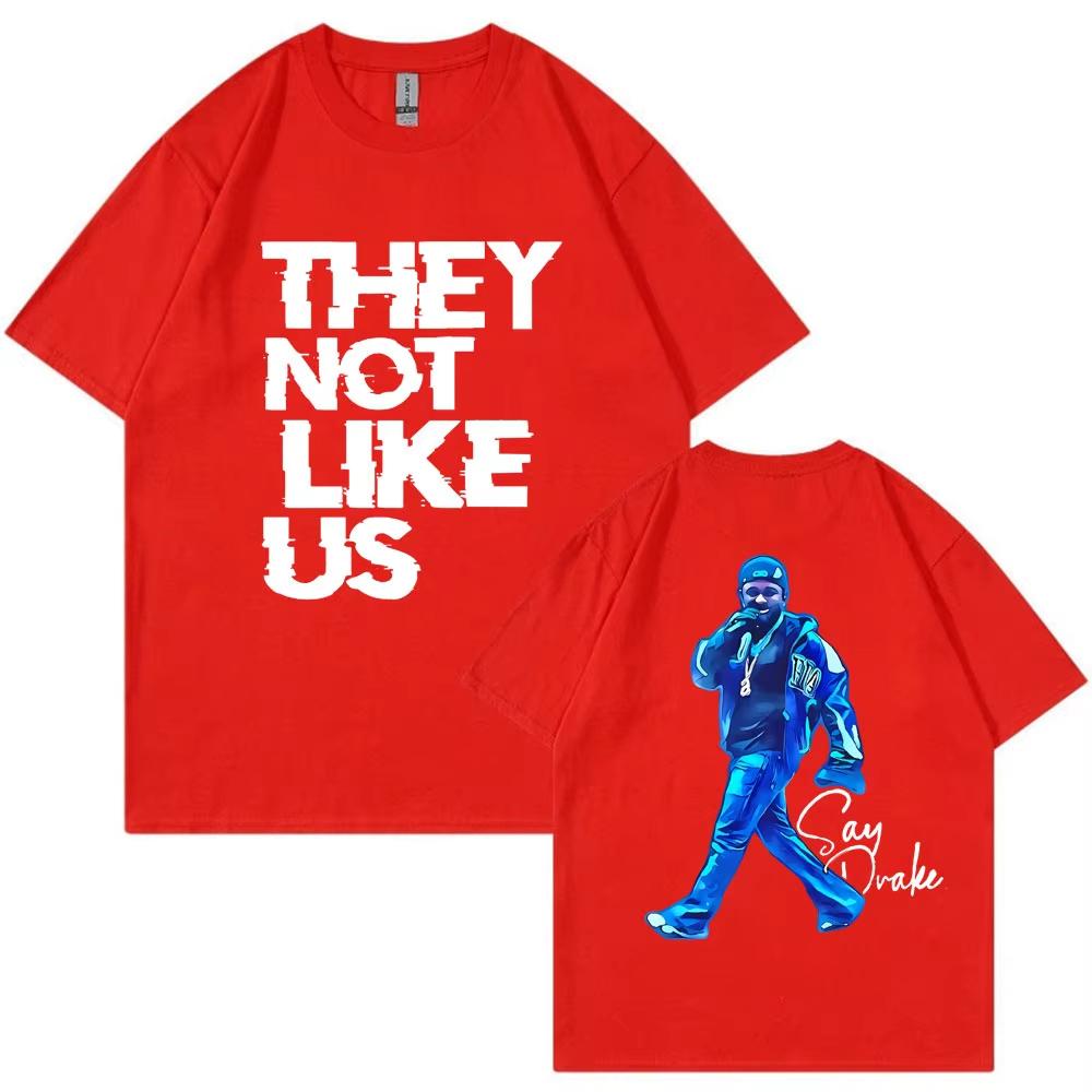 Kendrick Lamar Say Drake T-shirts They Not Like Us Men Women Trendy Hip Hop Tees Oversized Cotton T-shirt Fans Gifts Streetwear 4XL
Kendrick Lamar Say Drake T-shirts They Not Like Us Men Women Trendy Hip Hop Tees Oversized Cotton T-shirt Fans Gifts Streetwear 4XL