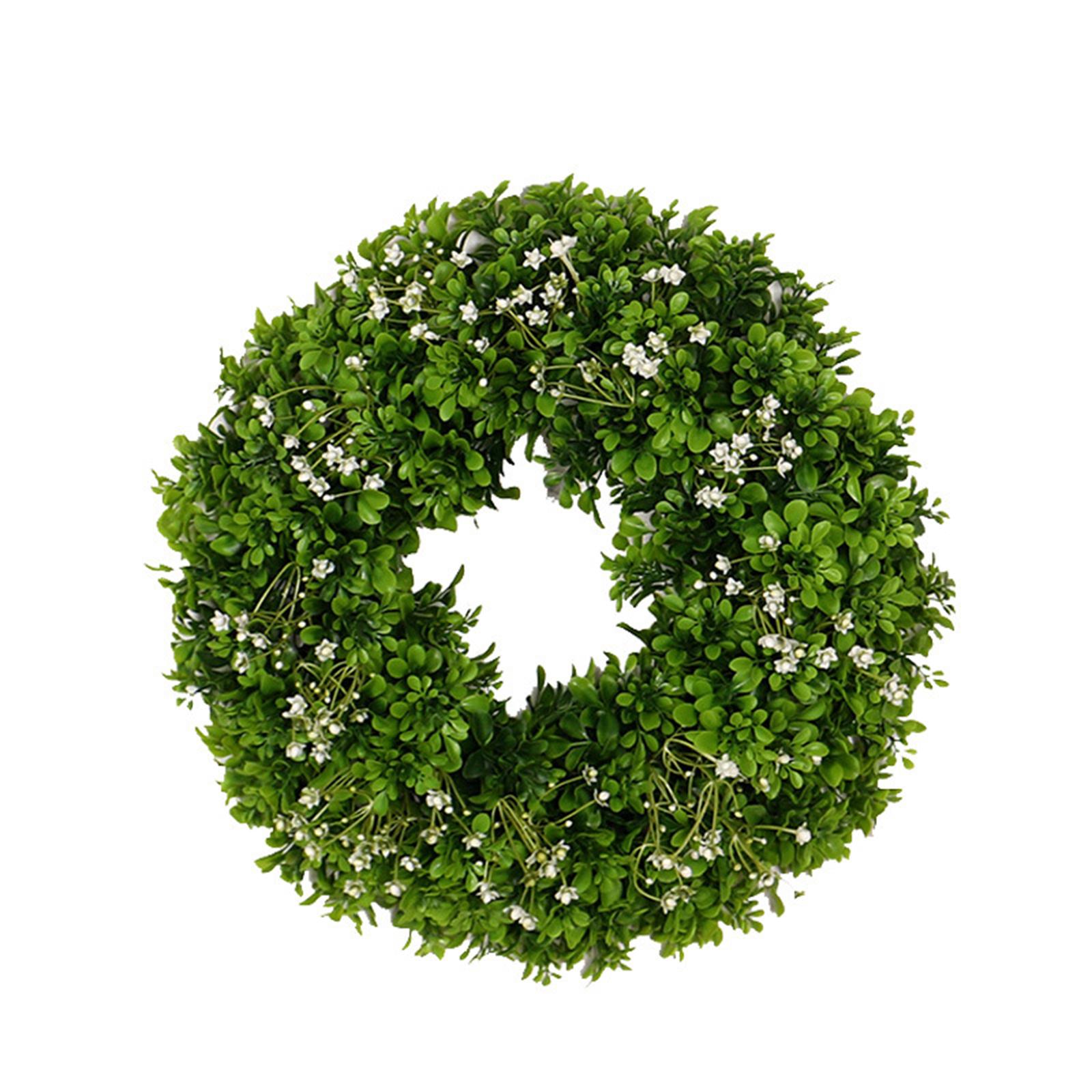 Green Leaf Wreath Decorative Door Wreath Artificial Spring Wreath Home Decoration 40x40x10cm
Green Leaf Wreath Decorative Door Wreath Artificial Spring Wreath Home Decoration 40x40x10cm