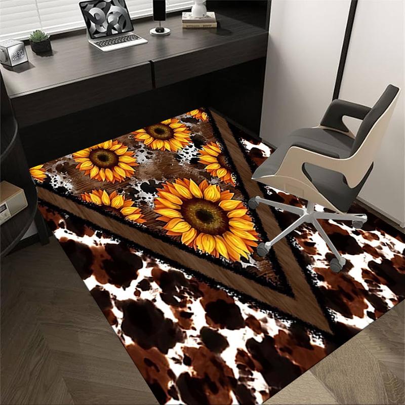 1PC Sunflower Print Non-Slip Floor carpet, suitable for Office, bedroomand playrooms. It can also be used as a sofa footrest cover-T102 60cm by 90cm
1PC Sunflower Print Non-Slip Floor carpet, suitable for Office, bedroomand playrooms. It can also be used as a sofa footrest cover-T102 60cm by 90cm