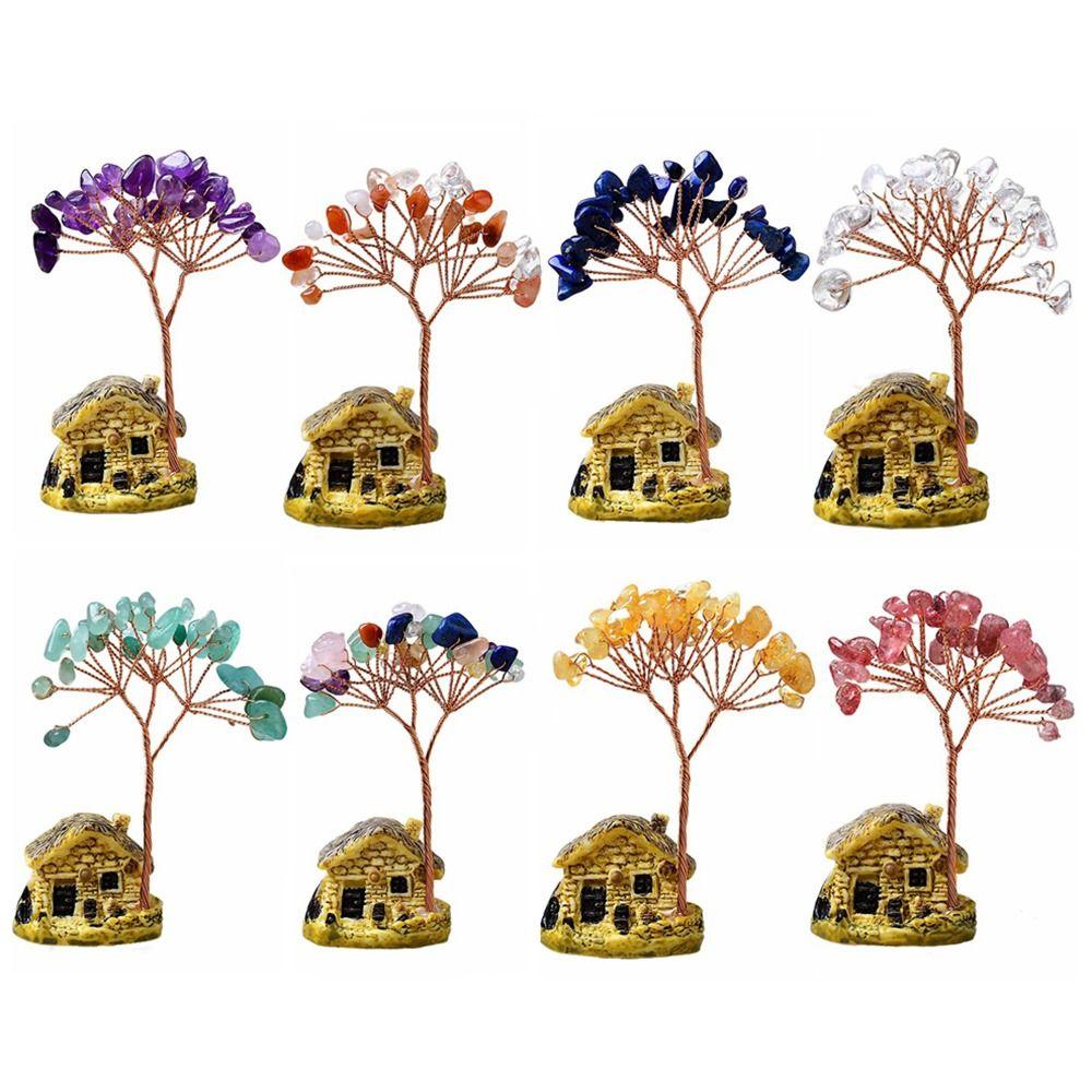 Creative Fortune Tree Figurine Multicolor Lucky Tree Ornament Natural Crystal Tree Home Decor Style 8
Creative Fortune Tree Figurine Multicolor Lucky Tree Ornament Natural Crystal Tree Home Decor Style 8