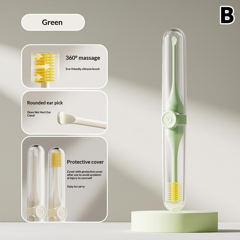 1pcs Double-Ended Nose Silicone Brush Manual Nose Hair Trimmer Portable Hair Scraper Shaving Nose Hair Neus Trimmer Men Ear Pick
1pcs Double-Ended Nose Silicone Brush Manual Nose Hair Trimmer Portable Hair Scraper Shaving Nose Hair Neus Trimmer Men Ear Pick