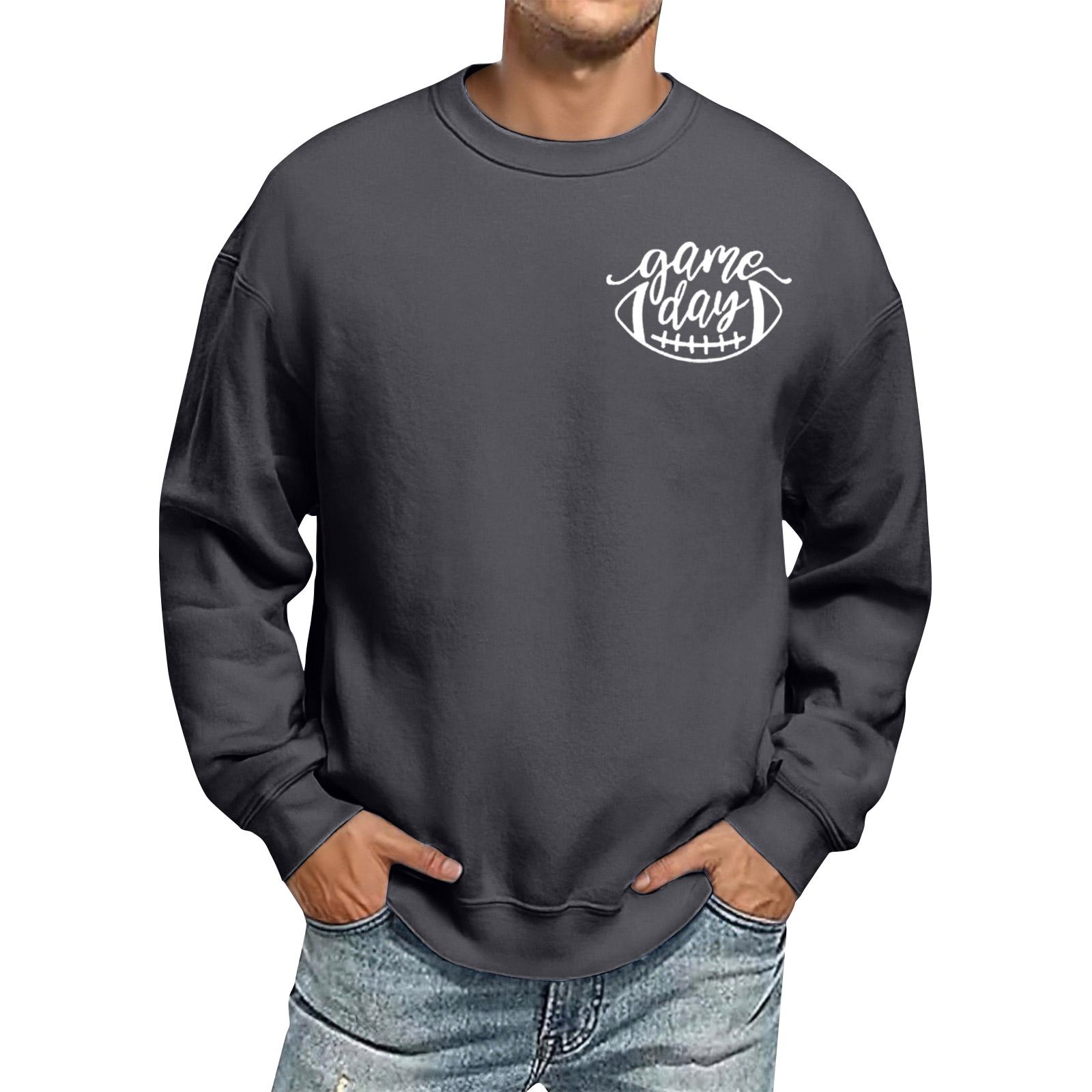 Мужской свитшот оверсайз с длинным рукавом и круглым вырезом, повседневный свободный L
Мужской свитшот оверсайз с длинным рукавом и круглым вырезом, повседневный свободный L