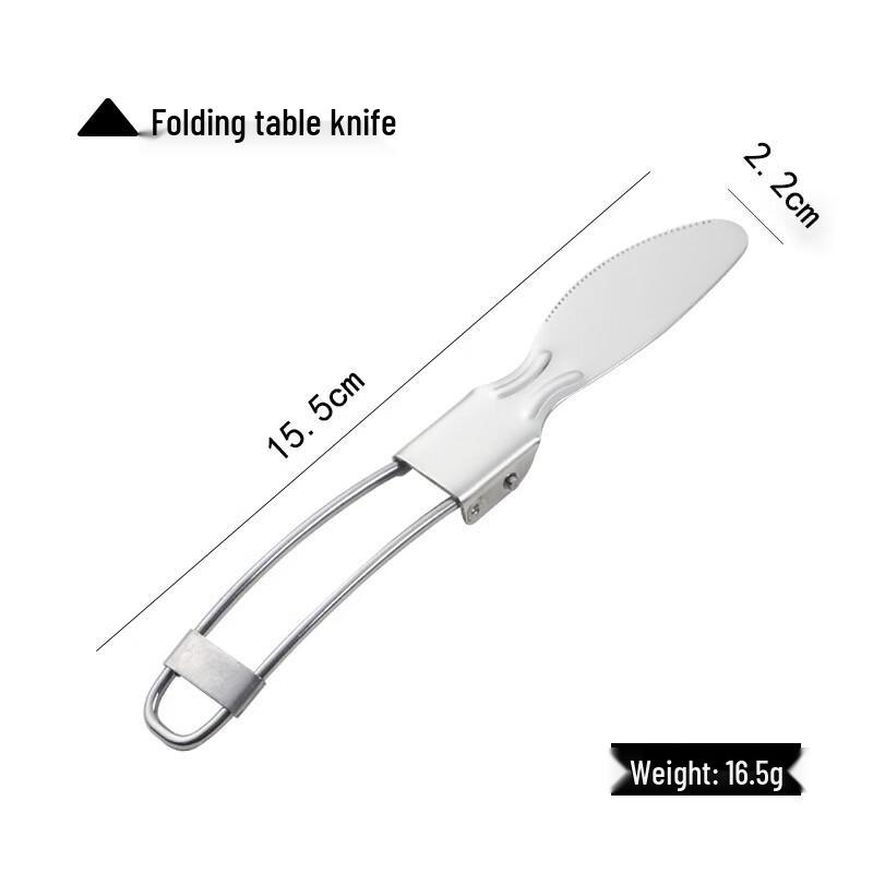 Wutuo Portable Folding Titanium Camping Cutlery Set
Wutuo Portable Folding Titanium Camping Cutlery Set