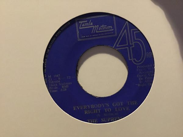 7-дюймовая пластинка SUPREMES Everybodys Got The Right To Love M1167 Tamla Motown 1970 Ямайка Soul Funk Б/у
7-дюймовая пластинка SUPREMES Everybodys Got The Right To Love M1167 Tamla Motown 1970 Ямайка Soul Funk Б/у