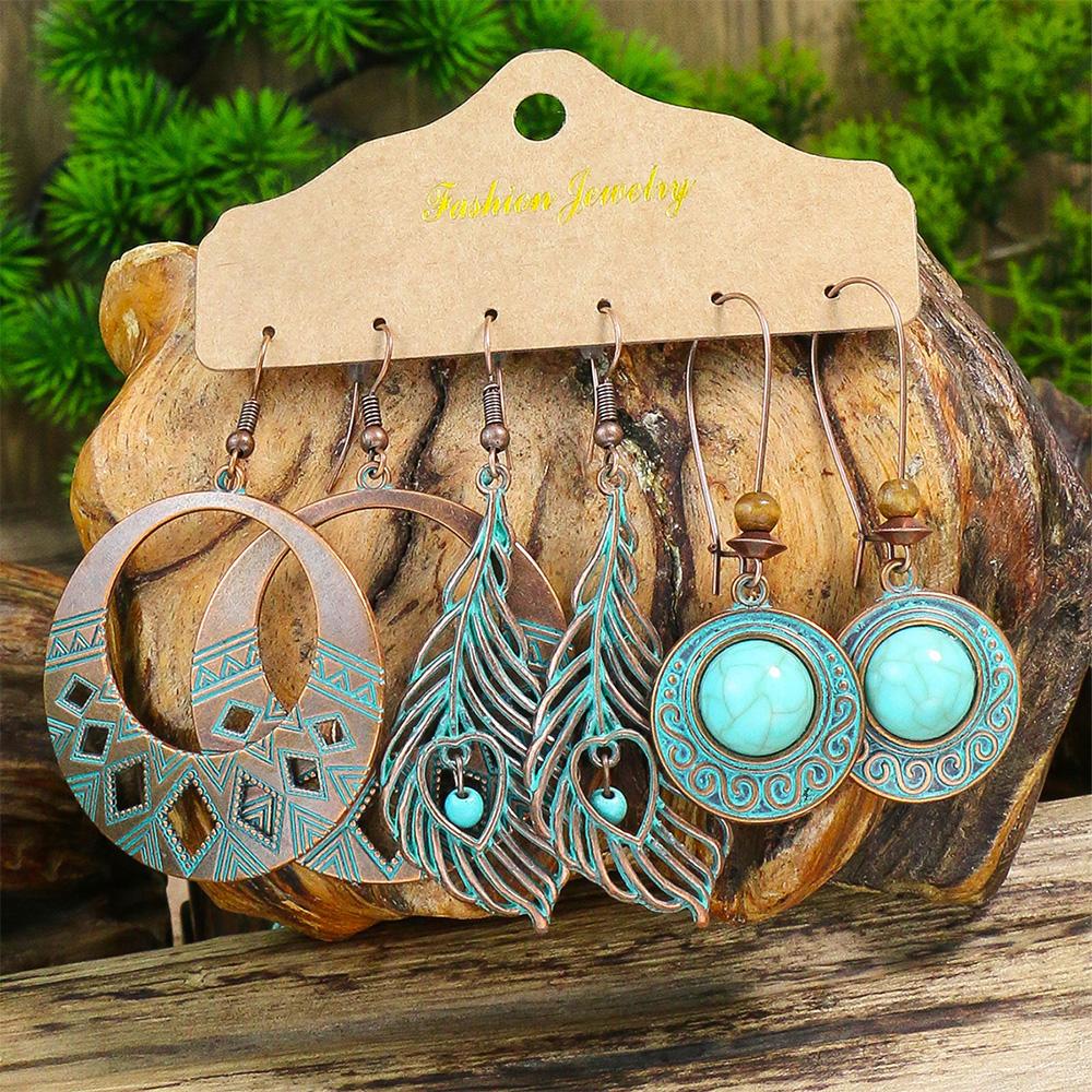 Винтажные серьги-капли с бирюзой Женский комбинированный набор Подсолнух Цинковый сплав Богемная геометрия Кисточка Подарок Выступление Шоу
Винтажные серьги-капли с бирюзой Женский комбинированный набор Подсолнух Цинковый сплав Богемная геометрия Кисточка Подарок Выступление Шоу