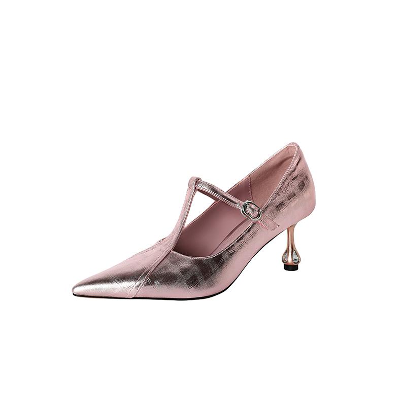 Fashion New Spring/summer Genuine Leather Women Pumps Shoes for Women Fashion Pointed Toe Mary Jane Shoes Women High Heels Ladies Shoes 40
Fashion New Spring/summer Genuine Leather Women Pumps Shoes for Women Fashion Pointed Toe Mary Jane Shoes Women High Heels Ladies Shoes 40