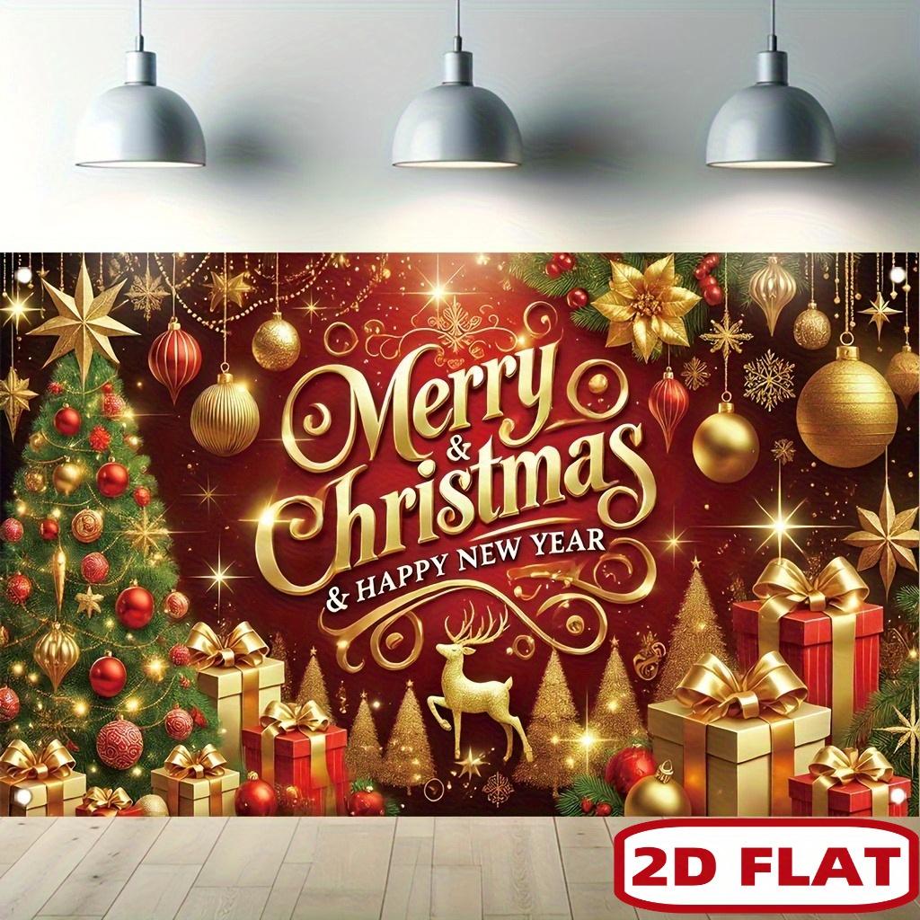 christmas new year celebration tapestry festive holiday decorations wall hanging gold red ornaments merry christmas happynewyear 74x94cm(29x37in)
christmas new year celebration tapestry festive holiday decorations wall hanging gold red ornaments merry christmas happynewyear 74x94cm(29x37in)
