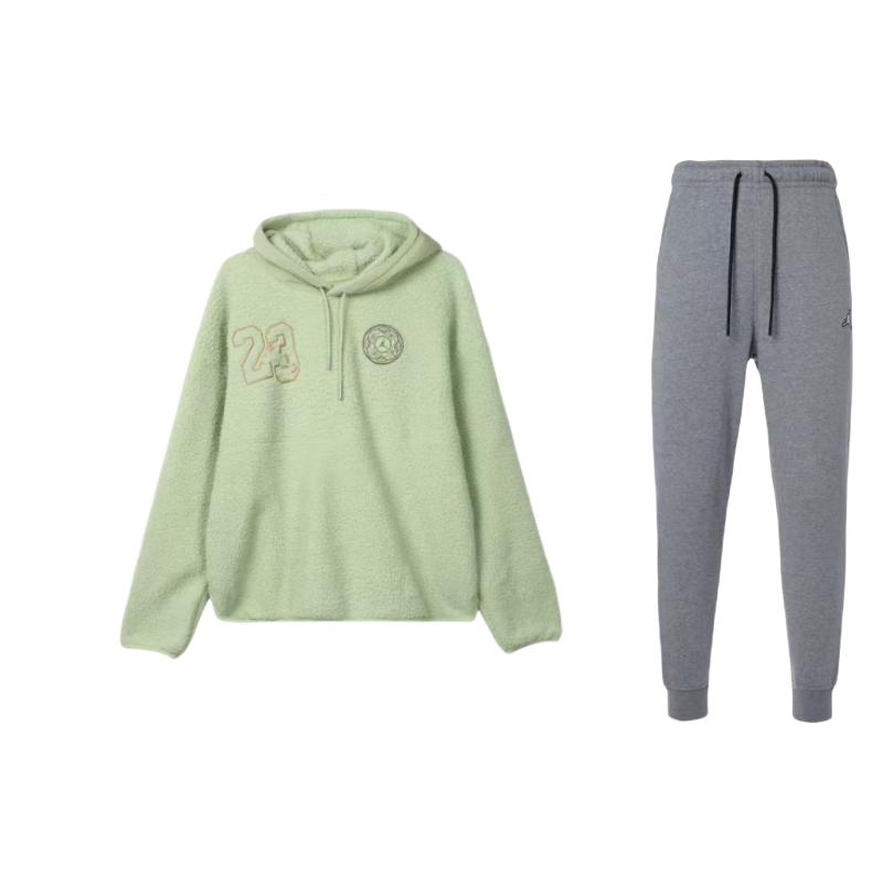 Jordan Digital Logo Hoodie And Drawstring Pants Casual Sports Set Unisex sets DQ7341-091+FB1451-343 XL
Jordan Digital Logo Hoodie And Drawstring Pants Casual Sports Set Unisex sets DQ7341-091+FB1451-343 XL