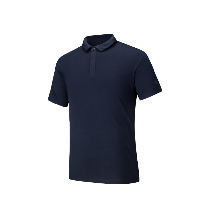 Anta Comfortable Simple Solid Color Breathable Short Sleeve Polo Shirt Men tops Deep-Night-Blue 152527145N-4 M
Anta Comfortable Simple Solid Color Breathable Short Sleeve Polo Shirt Men tops Deep-Night-Blue 152527145N-4 M